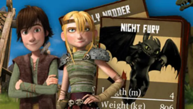 Test your knowledge of the book of dragons in this epic card battler game.