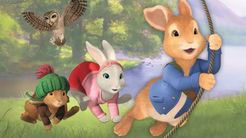  Peter Rabbit's Hop To It game